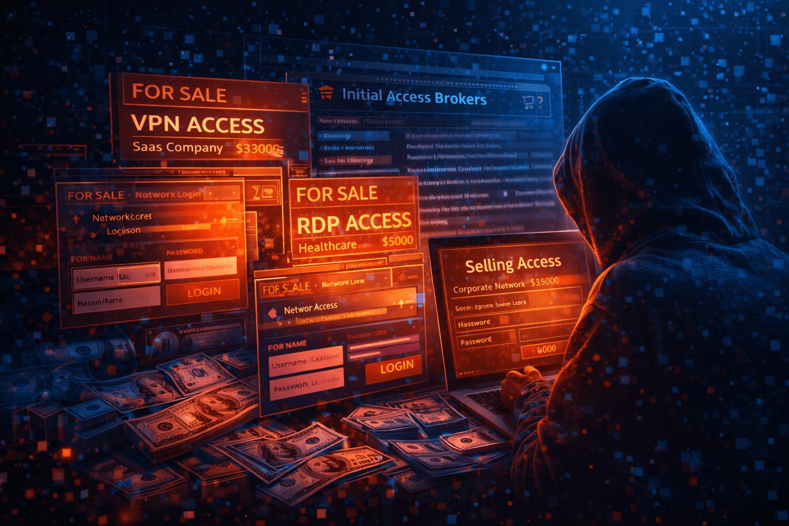 How Attackers Sell Initial Access on the Dark Web