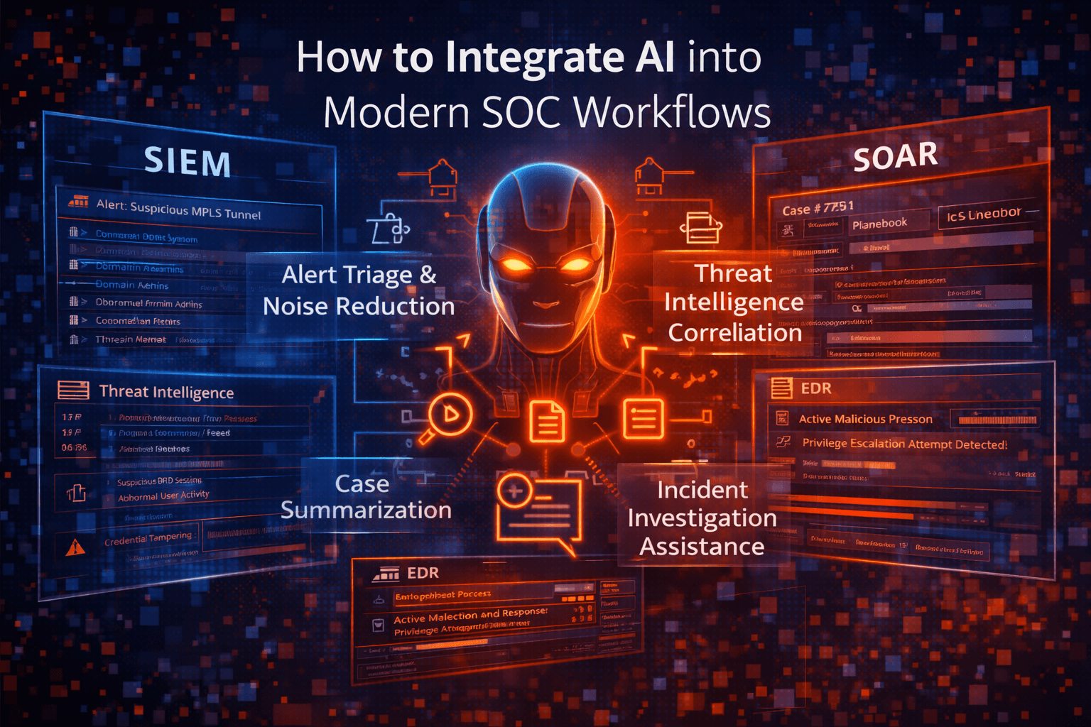 How to Integrate AI into Modern SOC Workflows