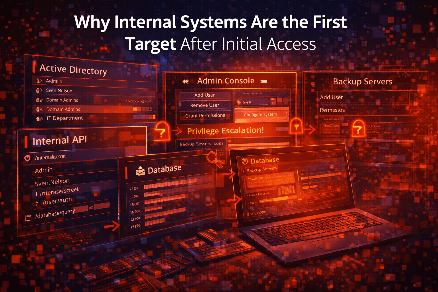 Why Internal Systems Are the First Target After Initial Access