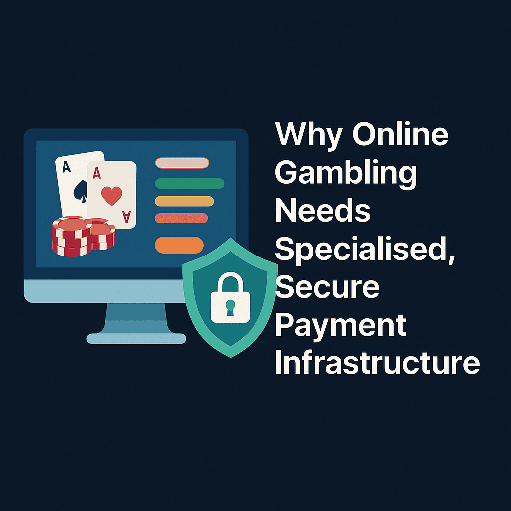 Secure payment infrastructure protecting online gambling transactions with advanced encryption