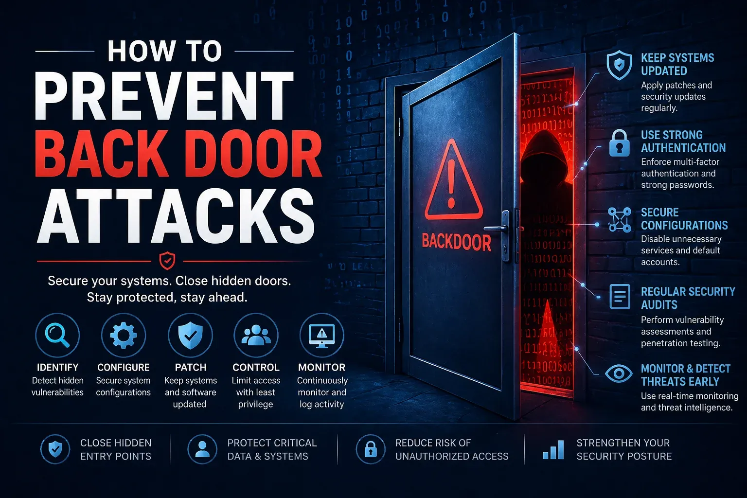 How To Prevent Back Door Attacks in 10 Easy Steps?