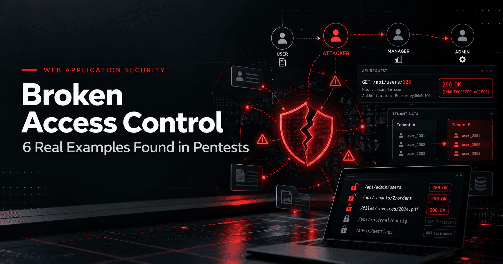 Broken Access Control: 6 Real Examples Found in Pentests