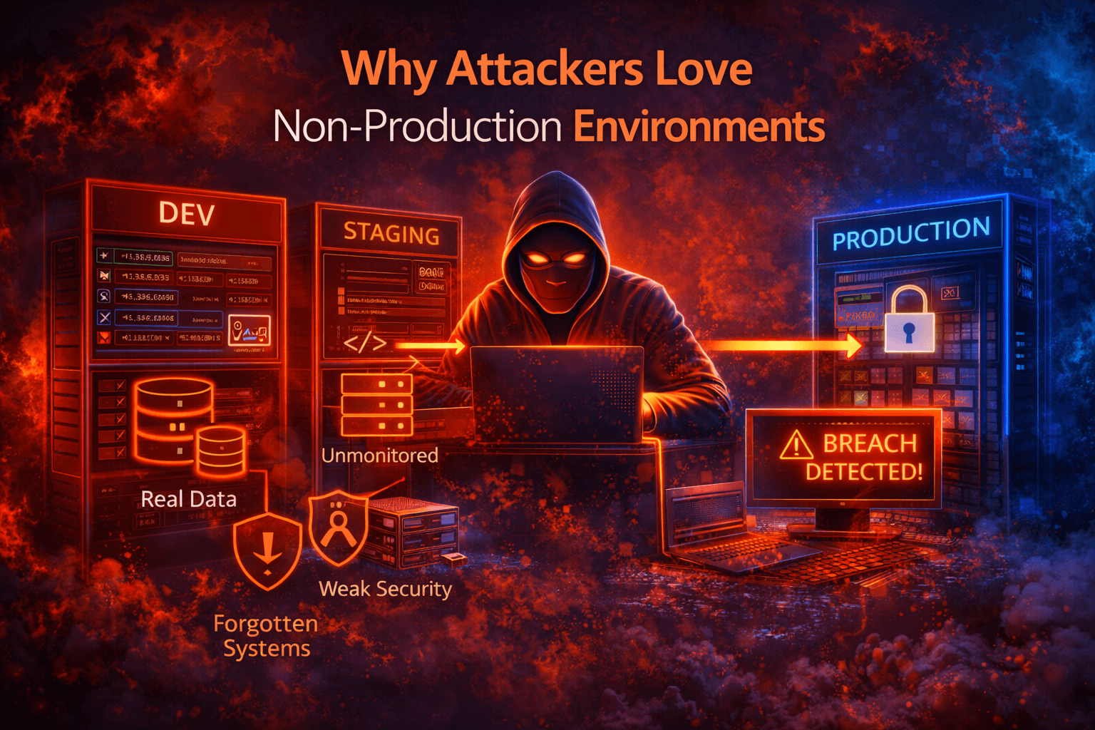 Why Attackers Love Non-Production Environments