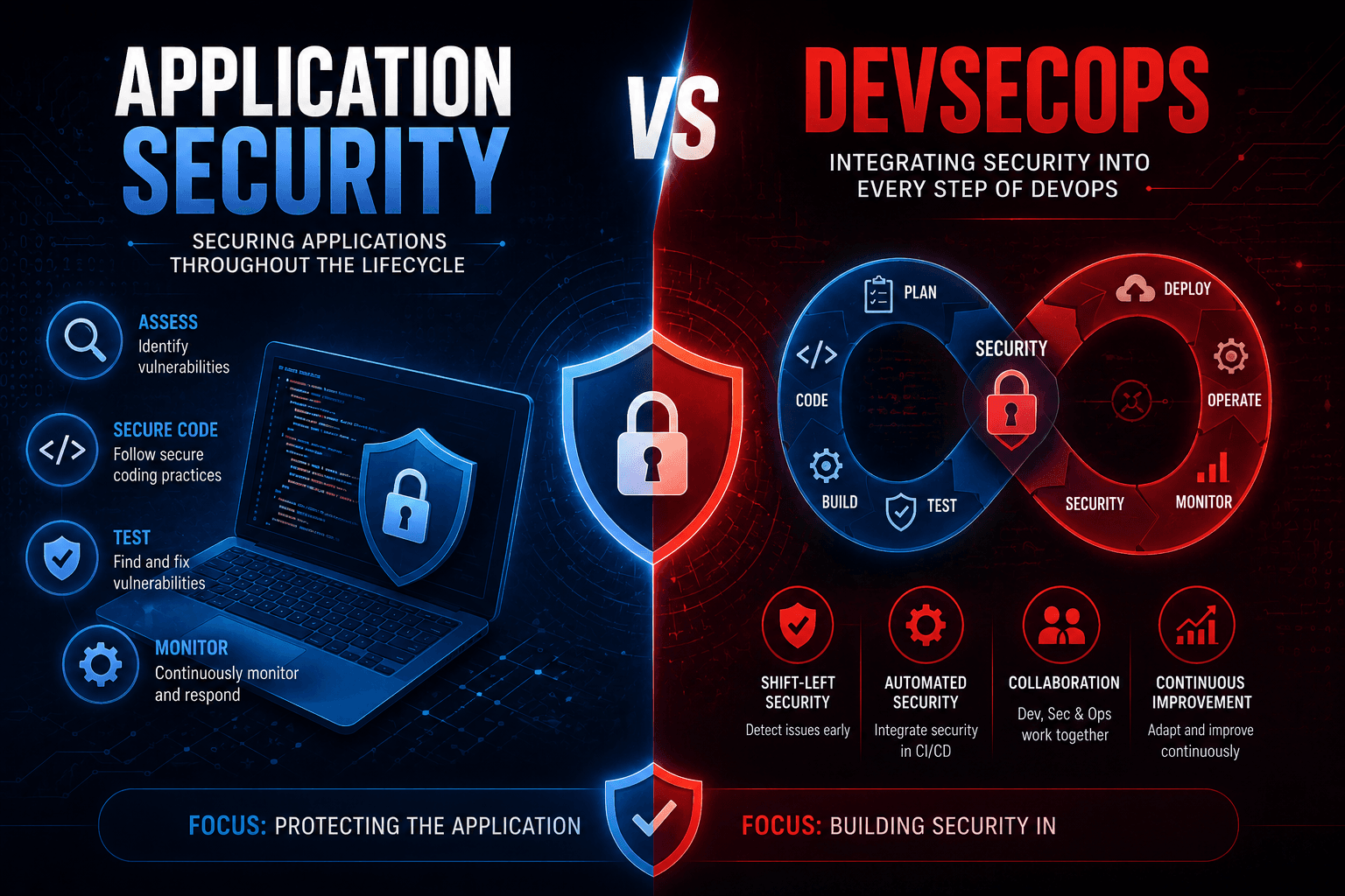 Application Security vs DevSecOps: Differences, Pros, Cons