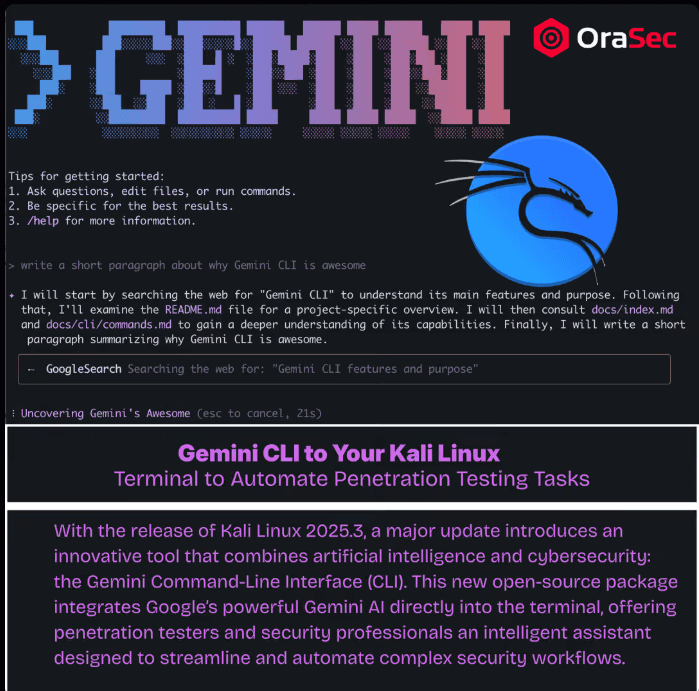 gemini-cli-kali-linux