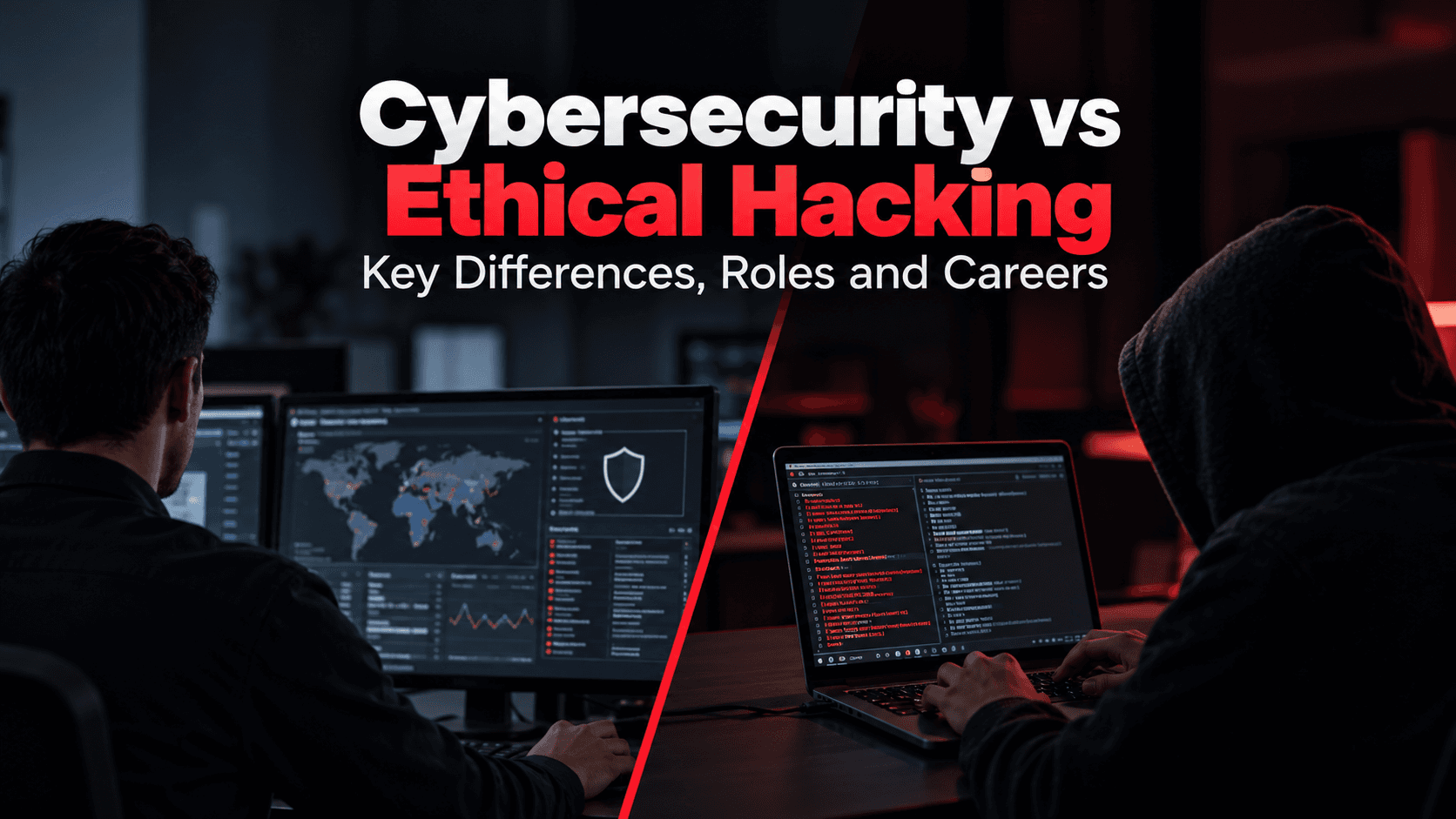 Cybersecurity vs Ethical Hacking: Key Differences, Roles and Careers
