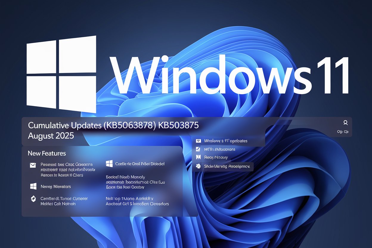 Windows 11 Cumulative Updates August 2025 Quick Machine Recovery feature