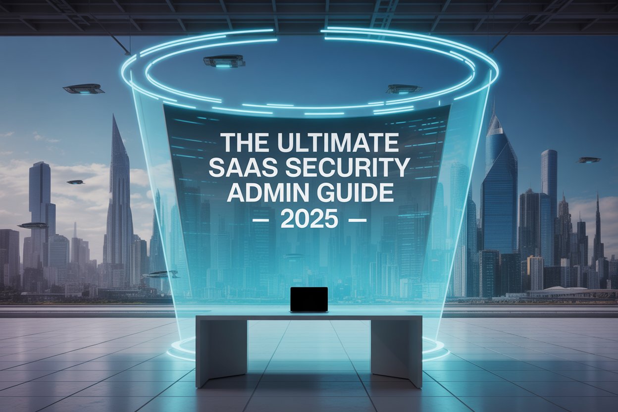 SaaS Security Admin Guide dashboard showing security controls and monitoring